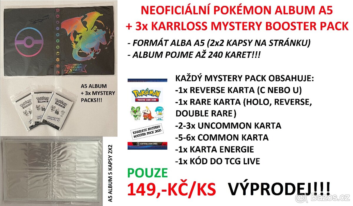 NOVÉ MYSTERY TCG POKÉMON PRODUKTY 2025