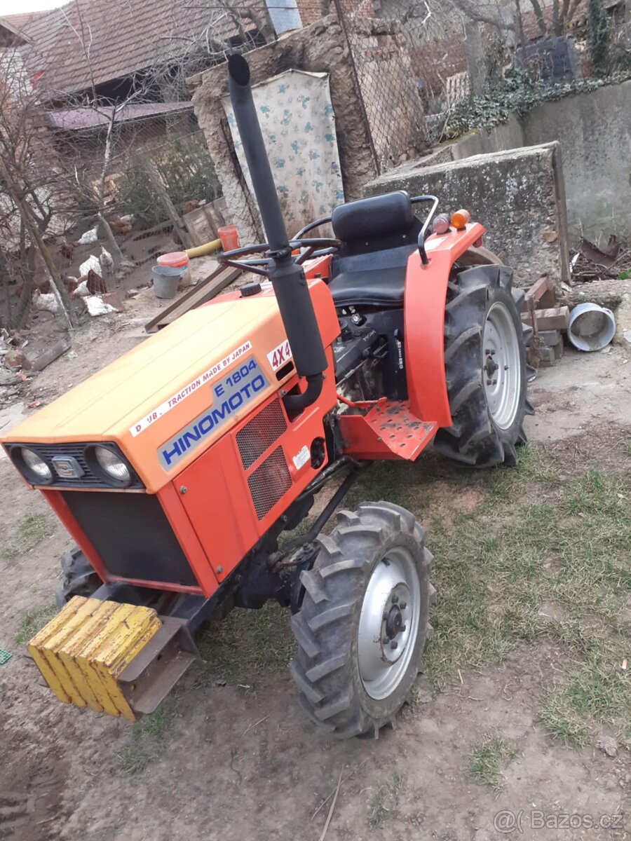 Malotraktor Hinomoto E 1804 4x4WD