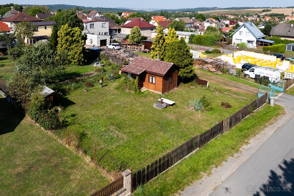 Pozemek vhodný také pro umístění mobilheimu