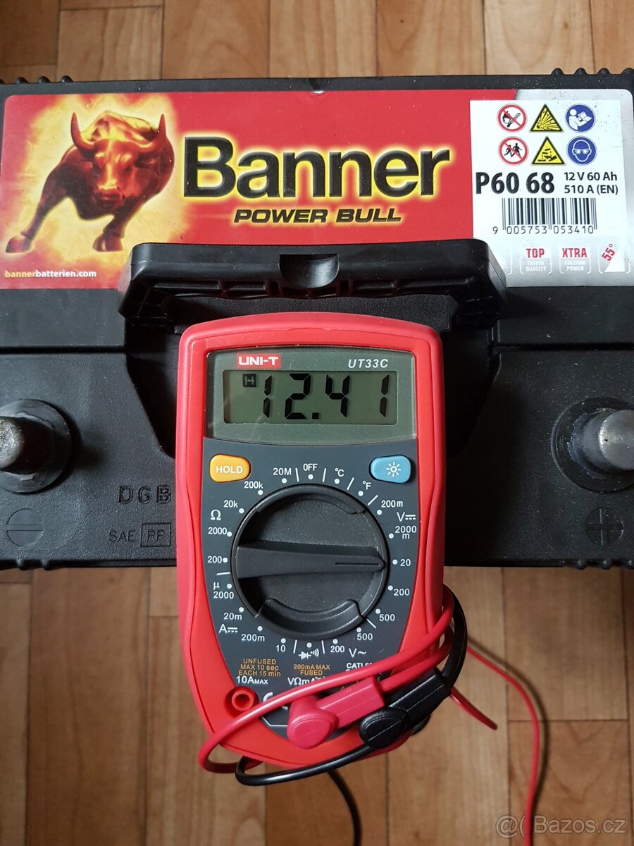 Autobaterie BANNER 12V 60Ah 510A