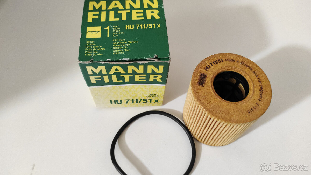 MANN-FILTER HU 711/51 x - Olejový filtr - Citroen/Peugeot