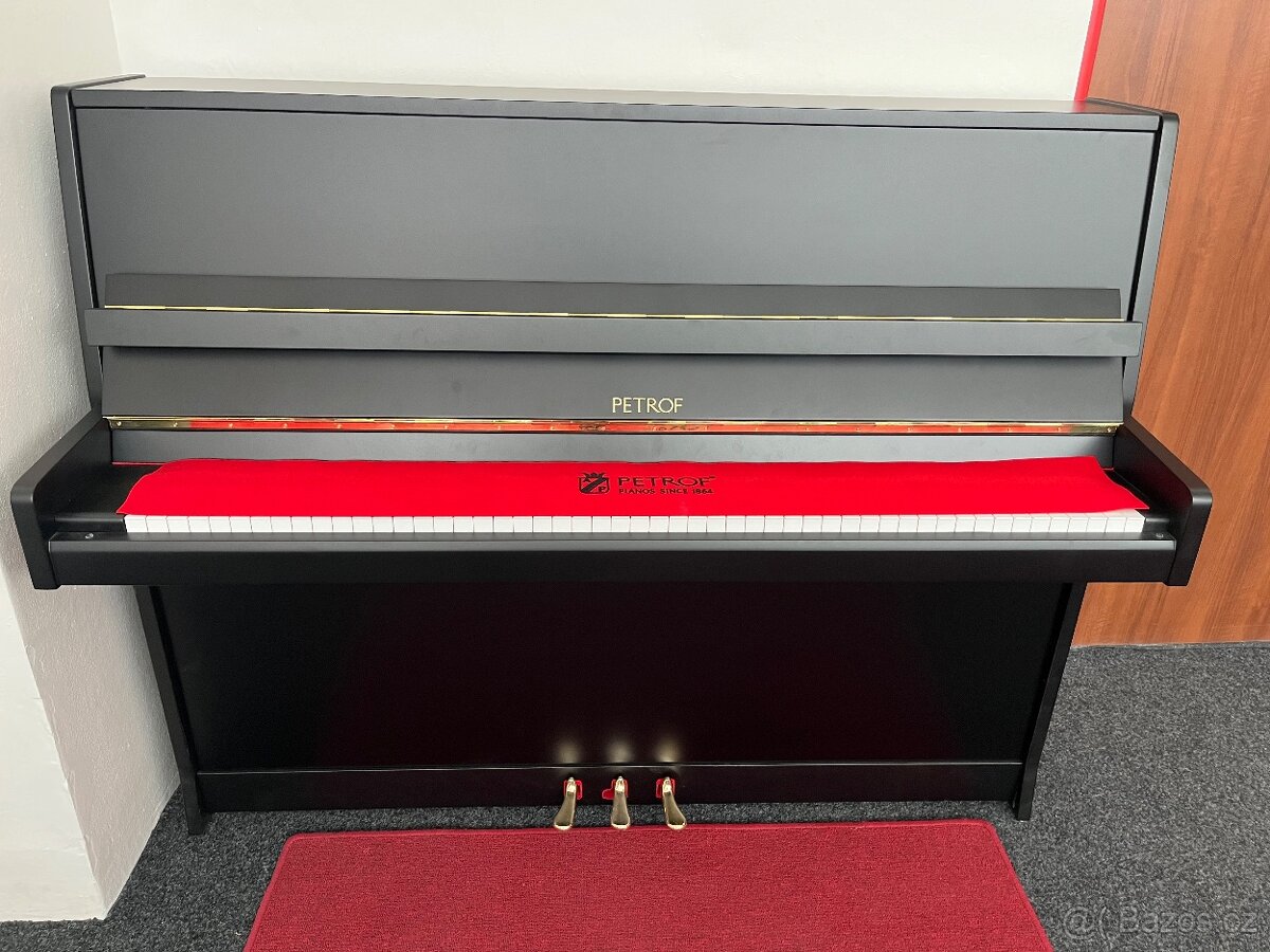 Piáno . pianino Petrof model 115 II.Záruka a doprava