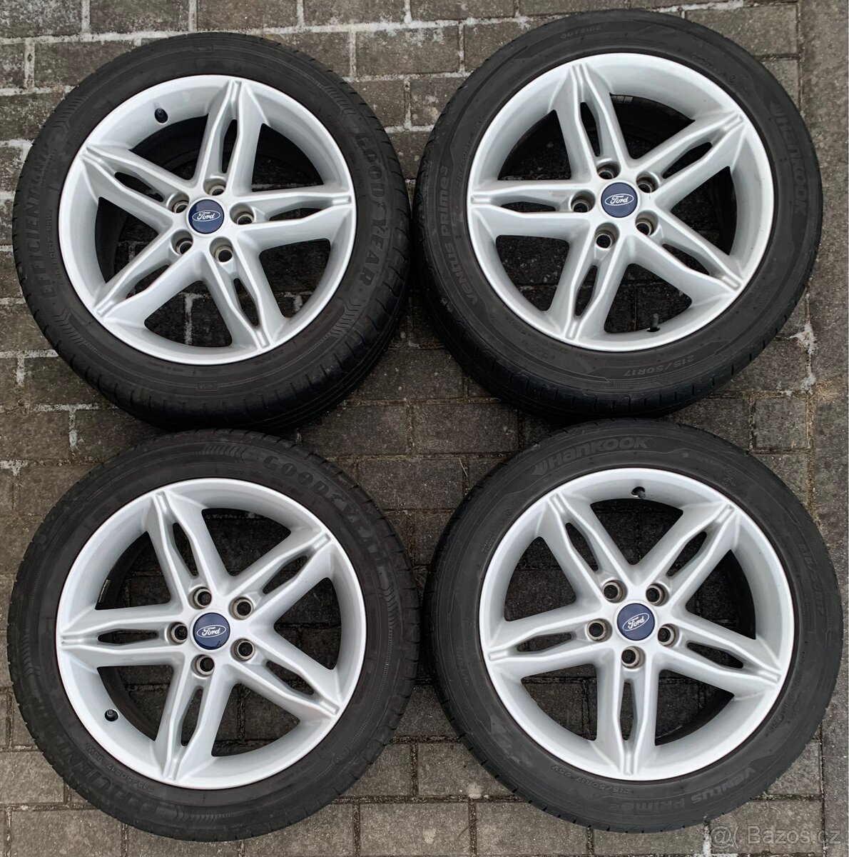 Alu kola Ford 5x108, R17, letní, ET50