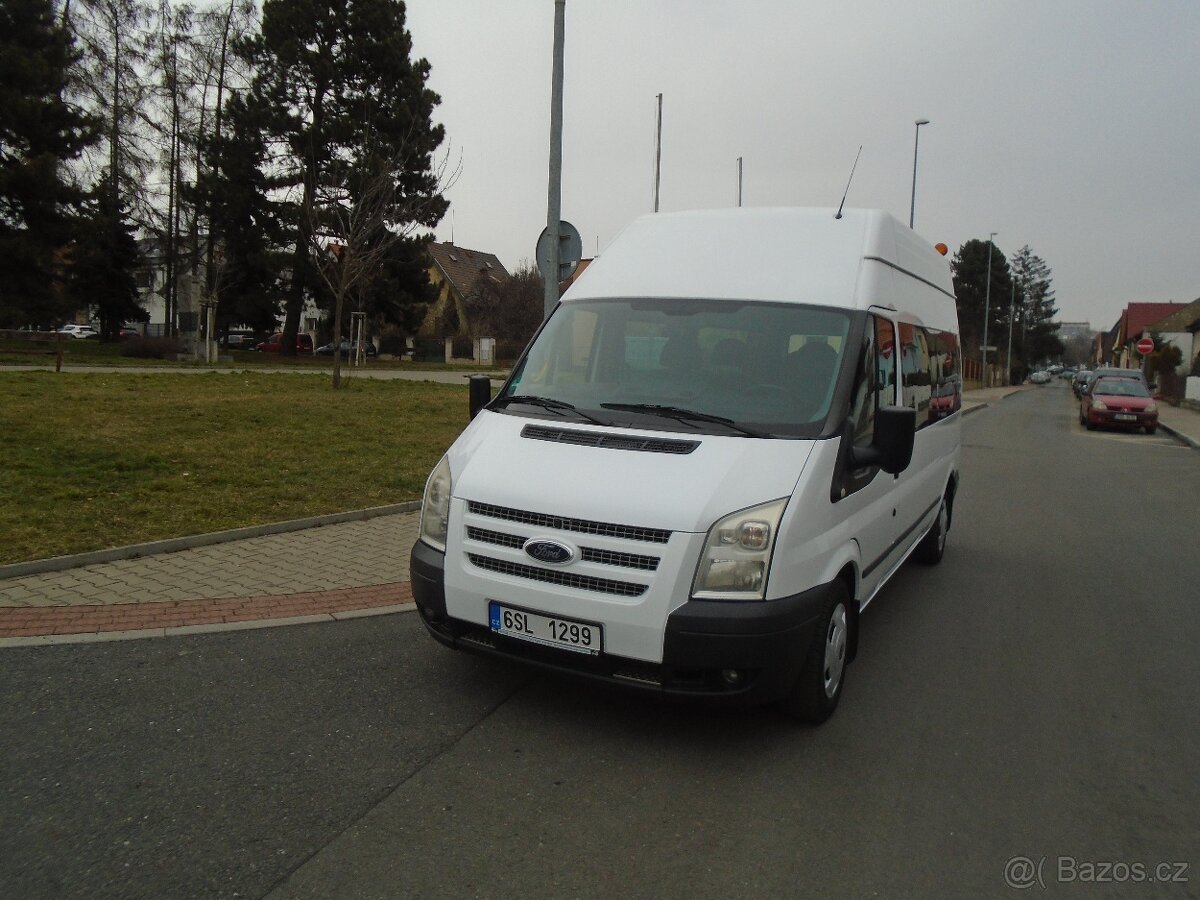 Ford Transit 2.2 TDCi,L3H3, 8/9 míst,Bus, Klima