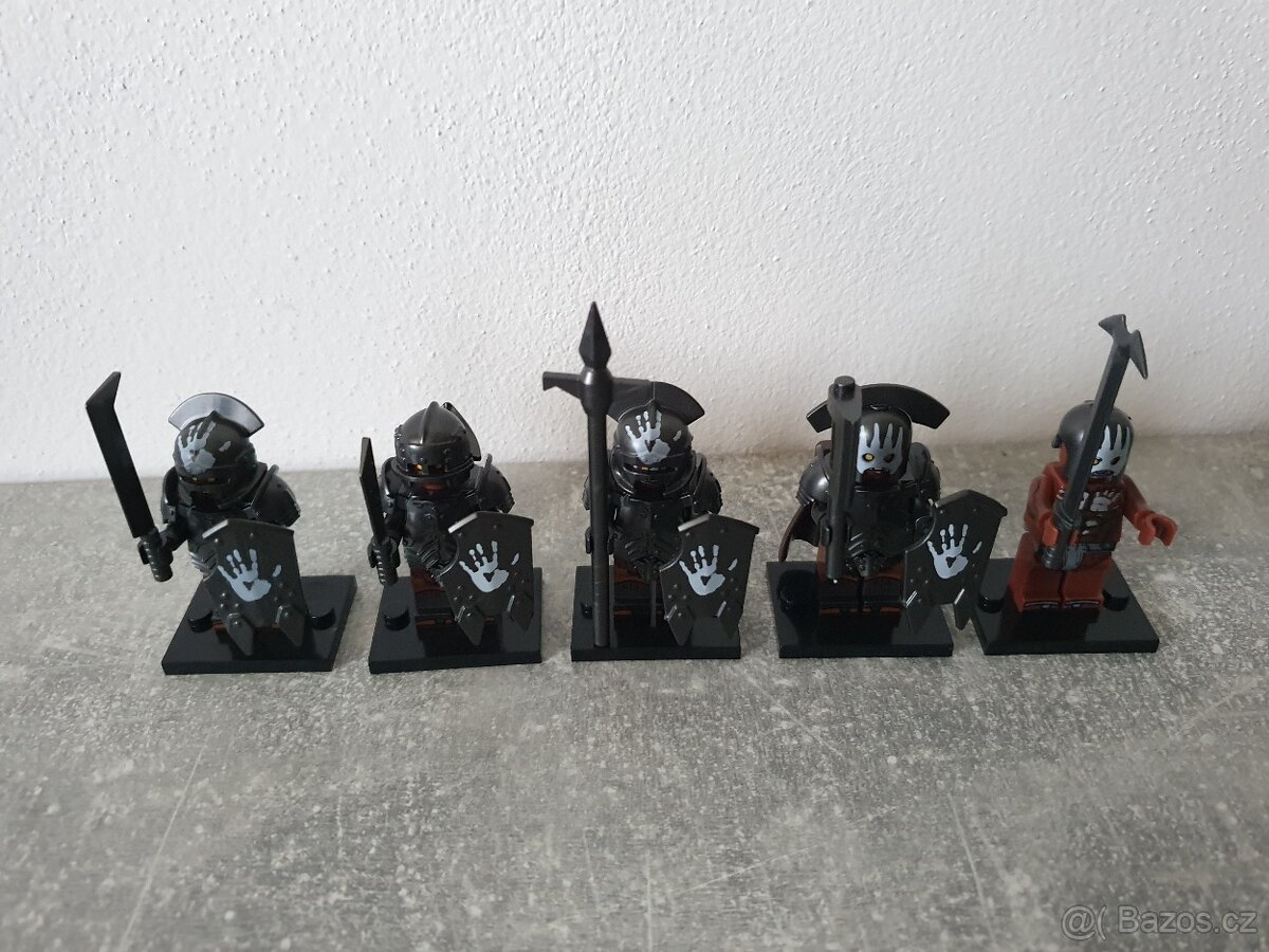 Figurky: Uruk-hai - Pán prstenů. Kompatibilní s LEGO.