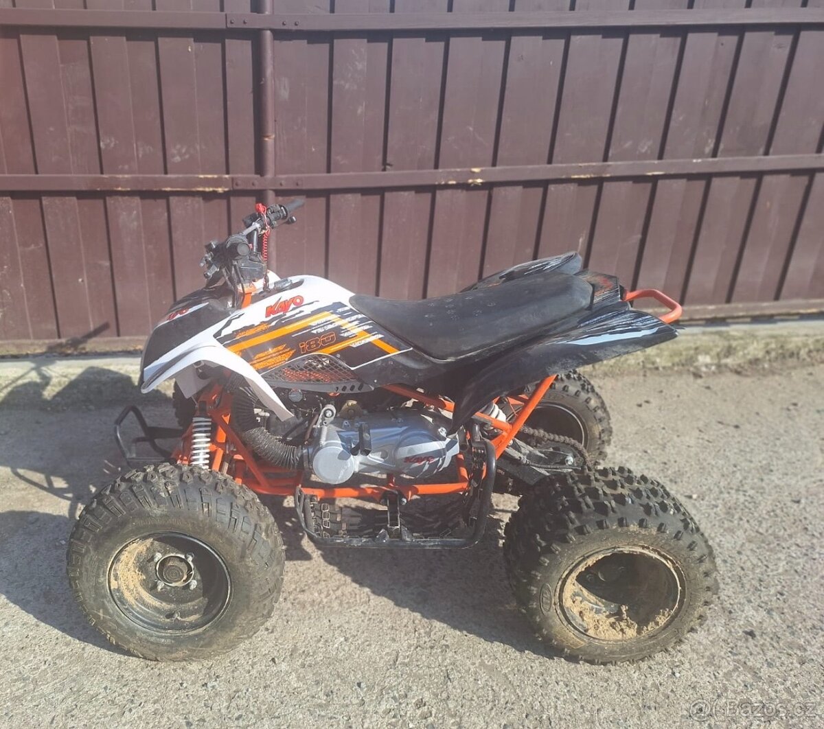 Dětská čtyřtaktní čtyřkolka ATV KAYO 180 ccm SPORT