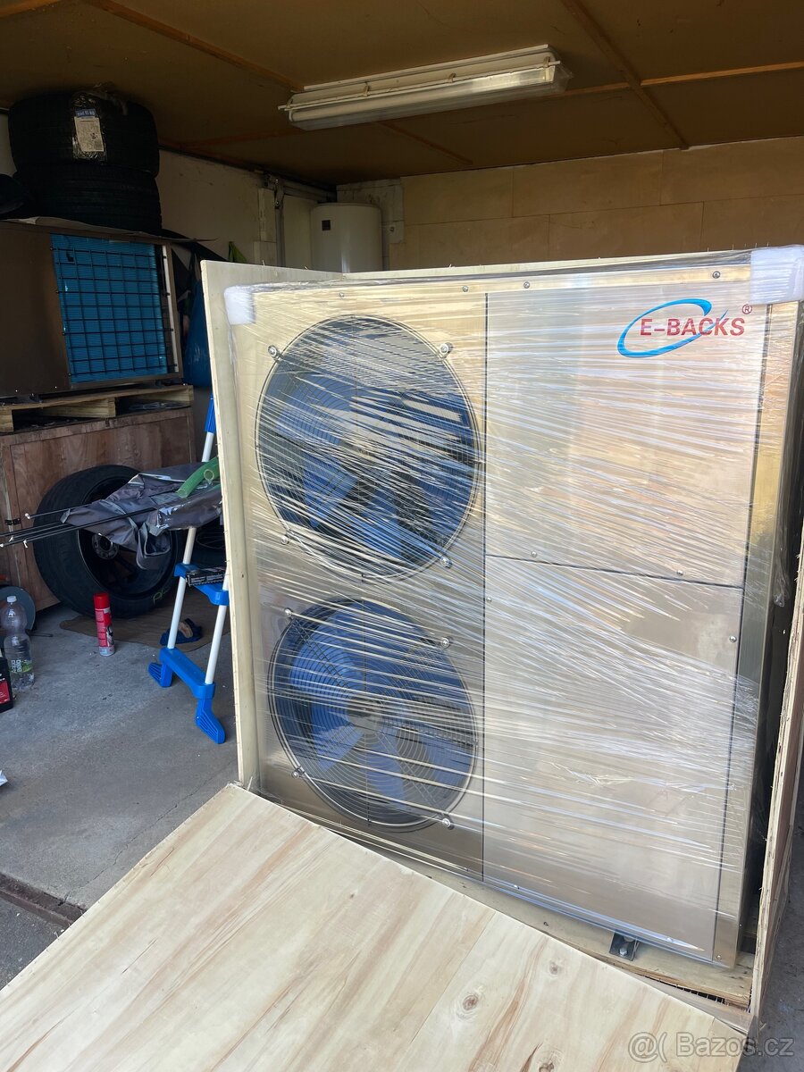 Tepelné čerpadlo vzduch - voda 22kW , nerez, monoblok