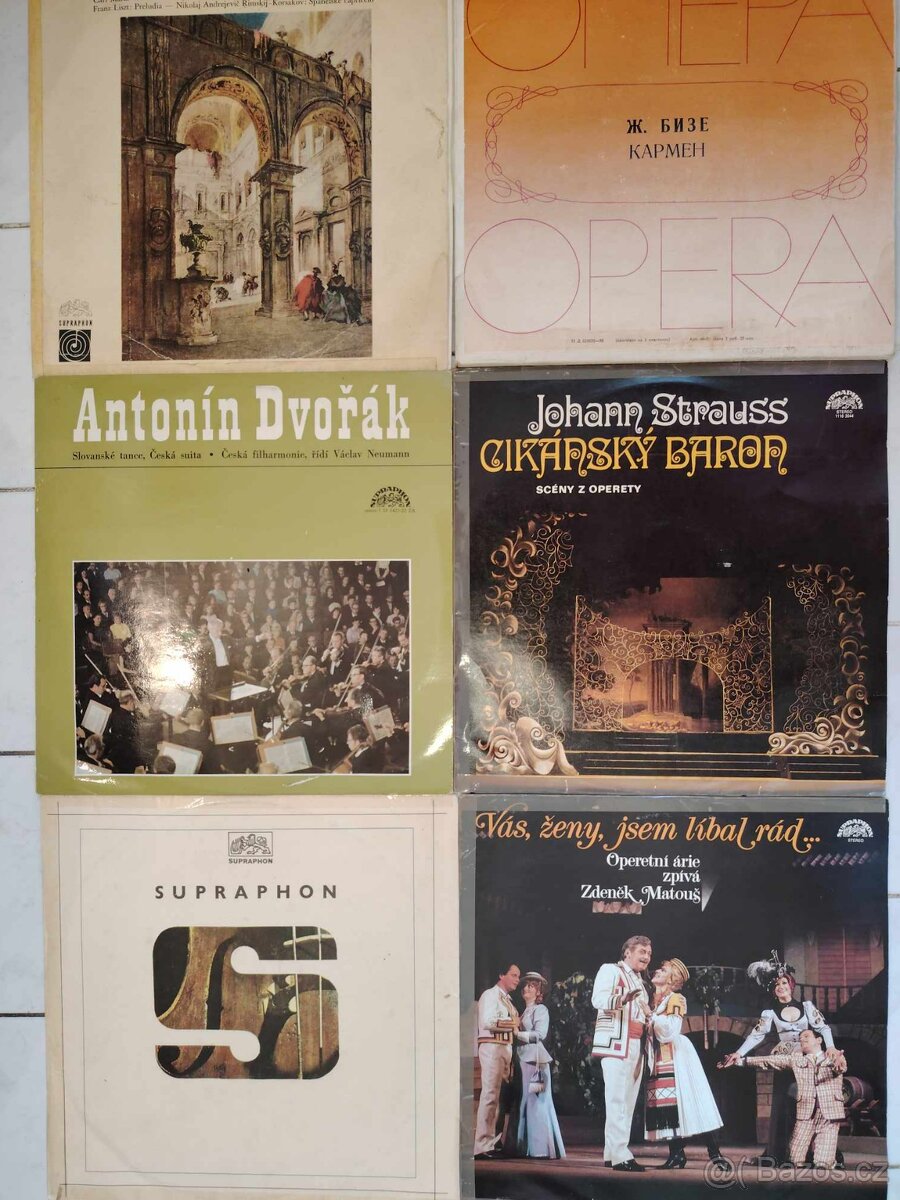 Prodám gramodesky.