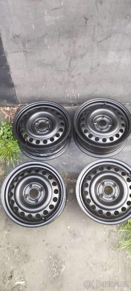 Plechové disky R13 4x100 56,5 střed et49