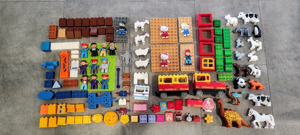 Stavebnice kompatibilní s lego Duplo z zvířátka