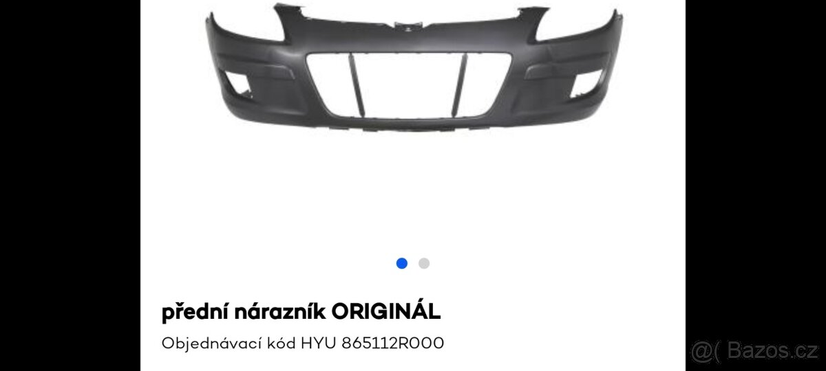 Přední nárazník originál Hyundai i30 CW