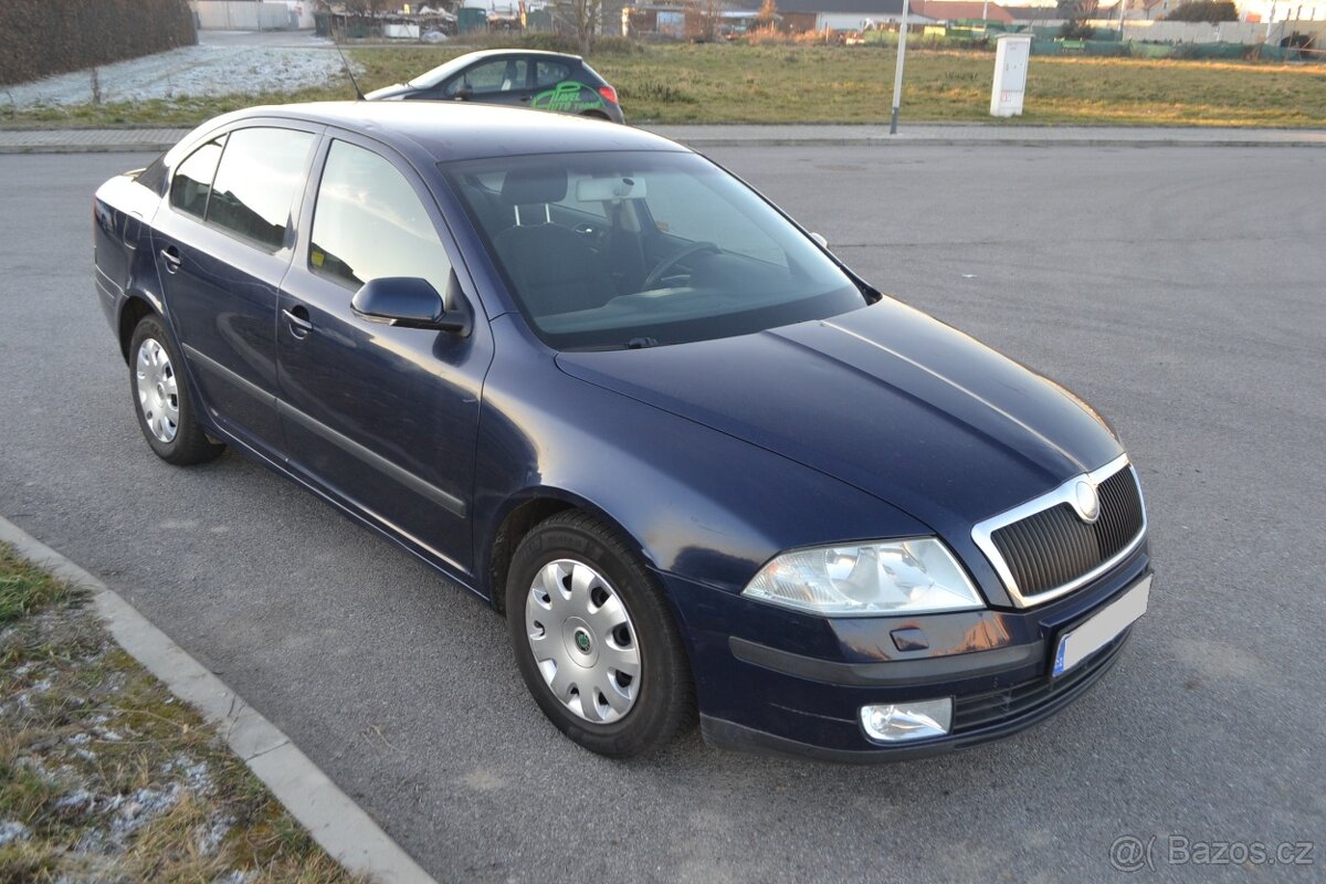 Š.Octavia II 1.9 TDi 77kw, Elegance, ESP, 6x airbag, Tažné,