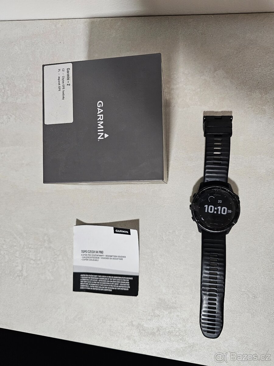 Garmin Tactix PRO Solar Sapphire Black