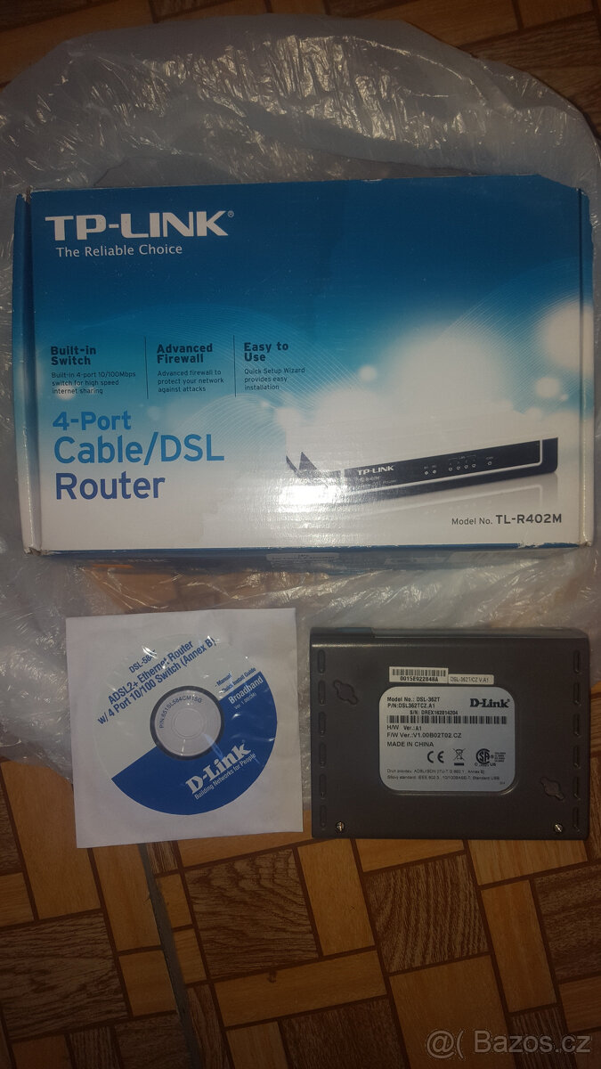 ROUTRY - TP-LINK, D-LINK