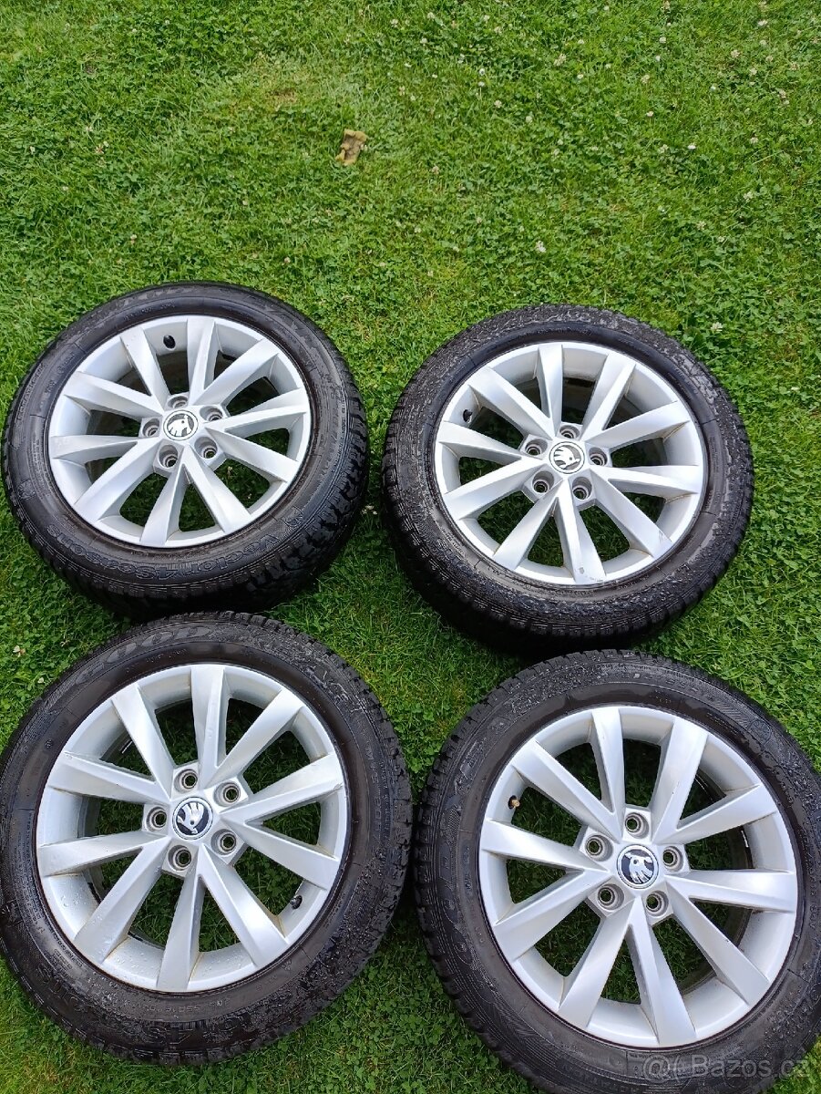 Celoroční ALU sada Alcatras 6,5x16 5x112 ET46 (Octavia 3)