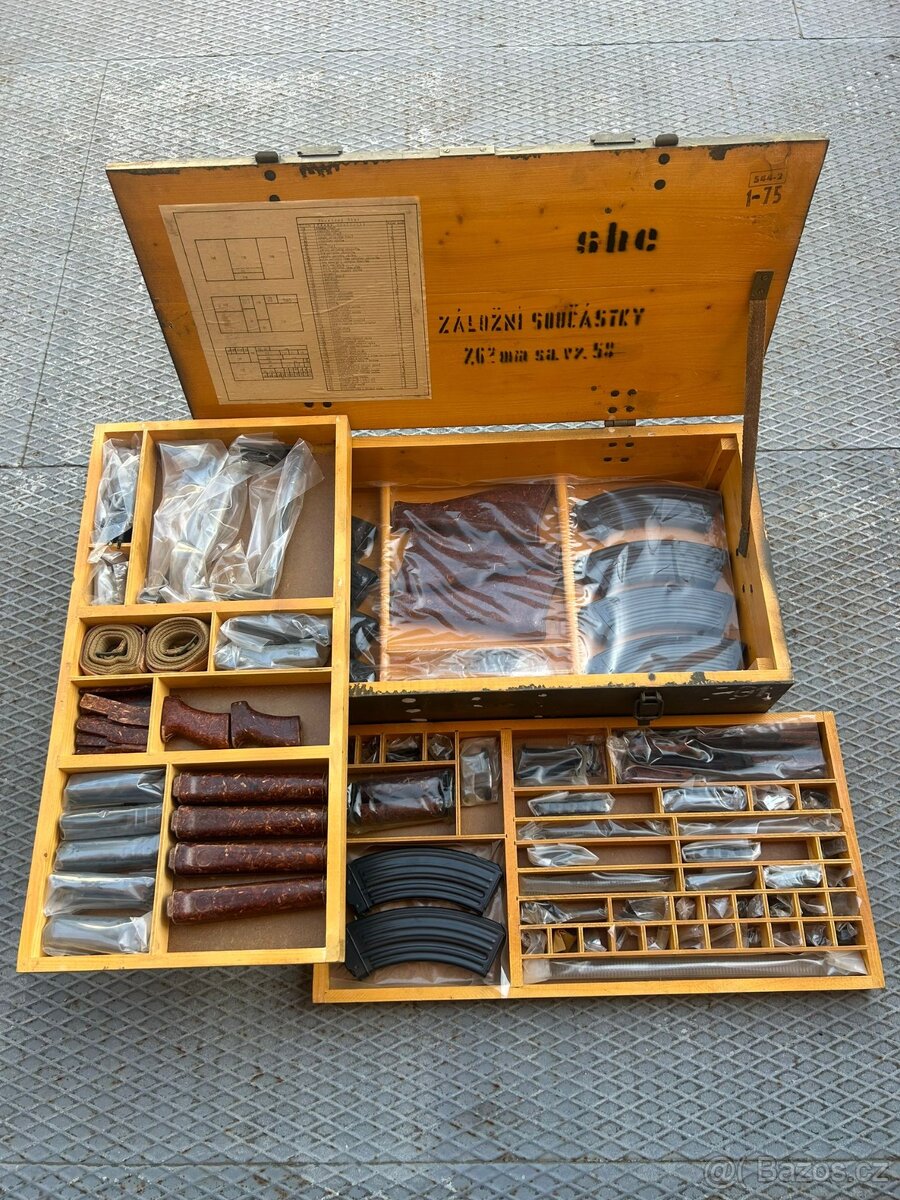 Souprava záložních součástek 1/100 Sa 58 vz58 sa58