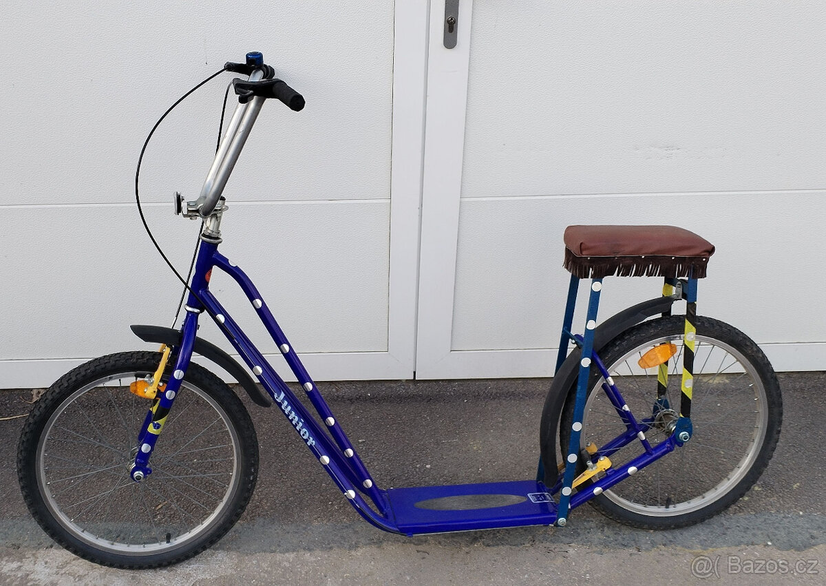 Koloběžka JUNIOR kola 20" CZ výroba HOTA OSTRAVA