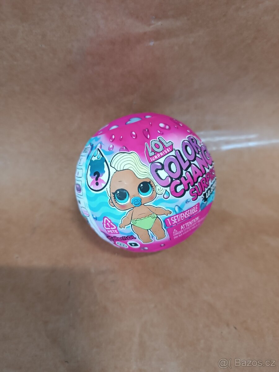 Lol mini koule měnící barvu