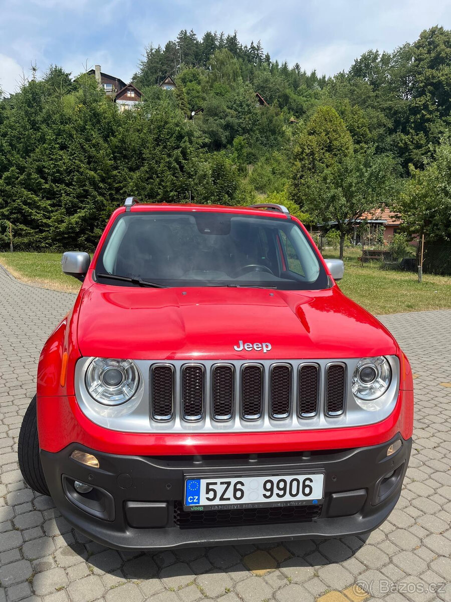 JEEP RENEGADE 1,6 88 kW - PŘI RYCHLÉM JEDNÁNÍ - SLEVA MOŽNÁ
