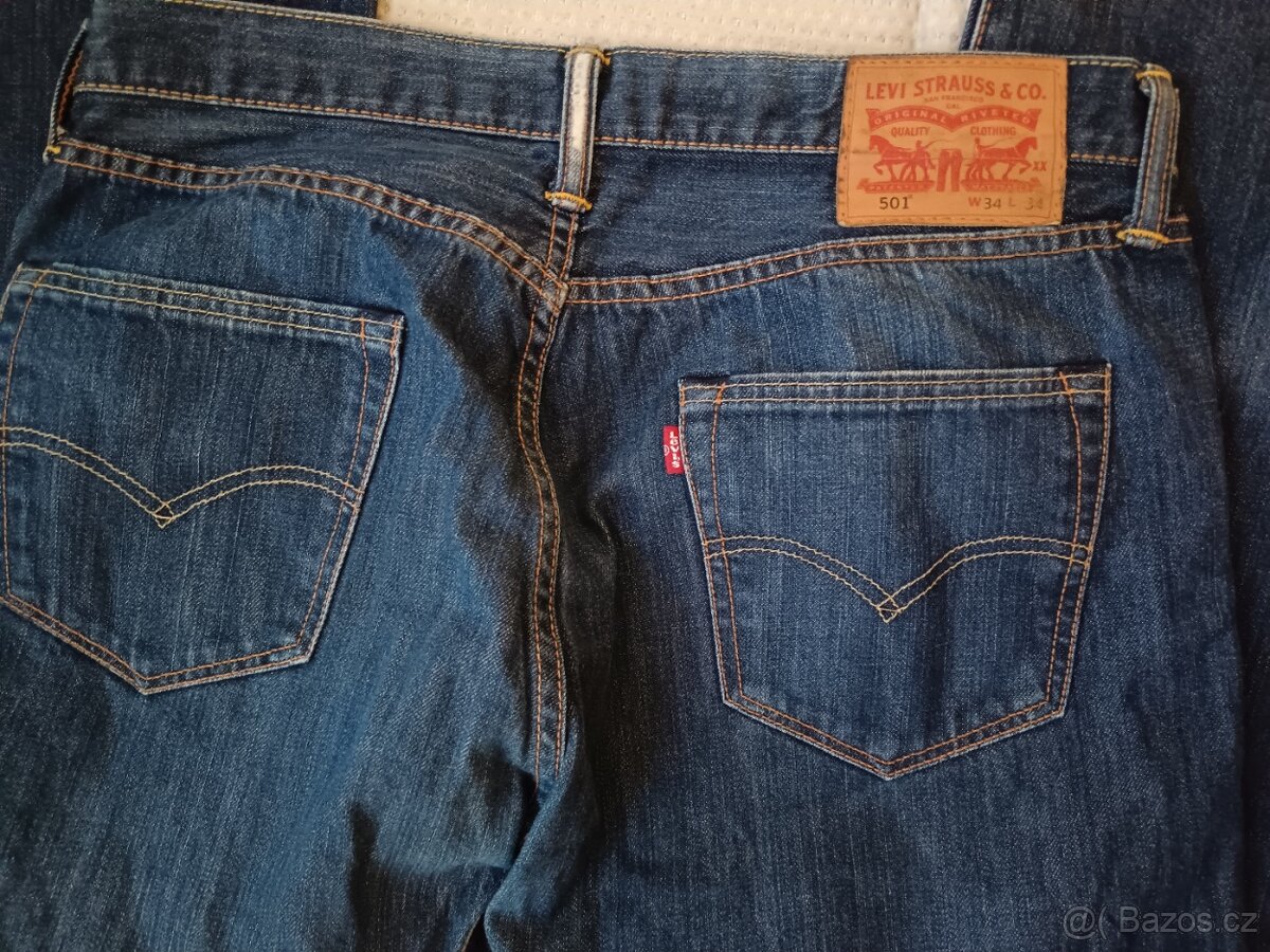 34/34 Levi's 501 džíny