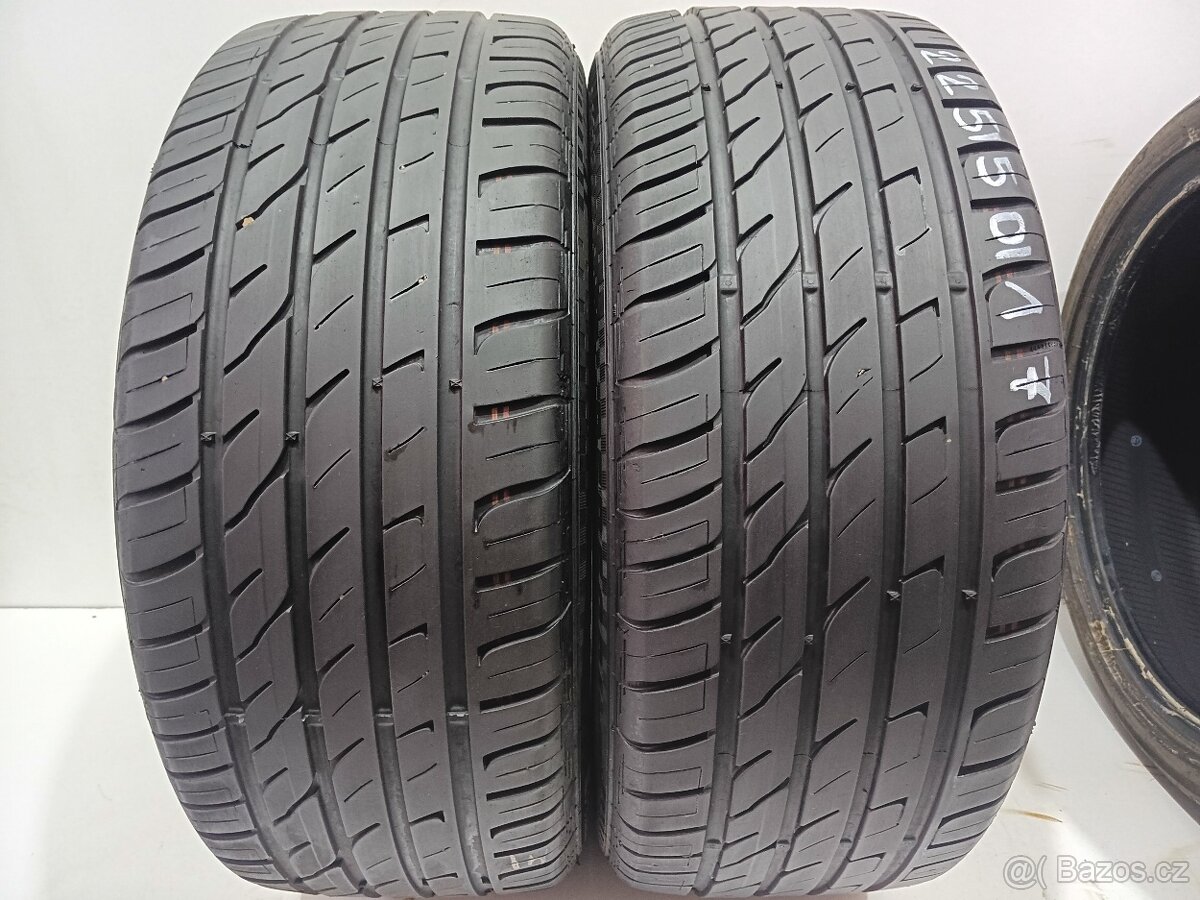 2ks letní pneu 225/50/17 Sportiva