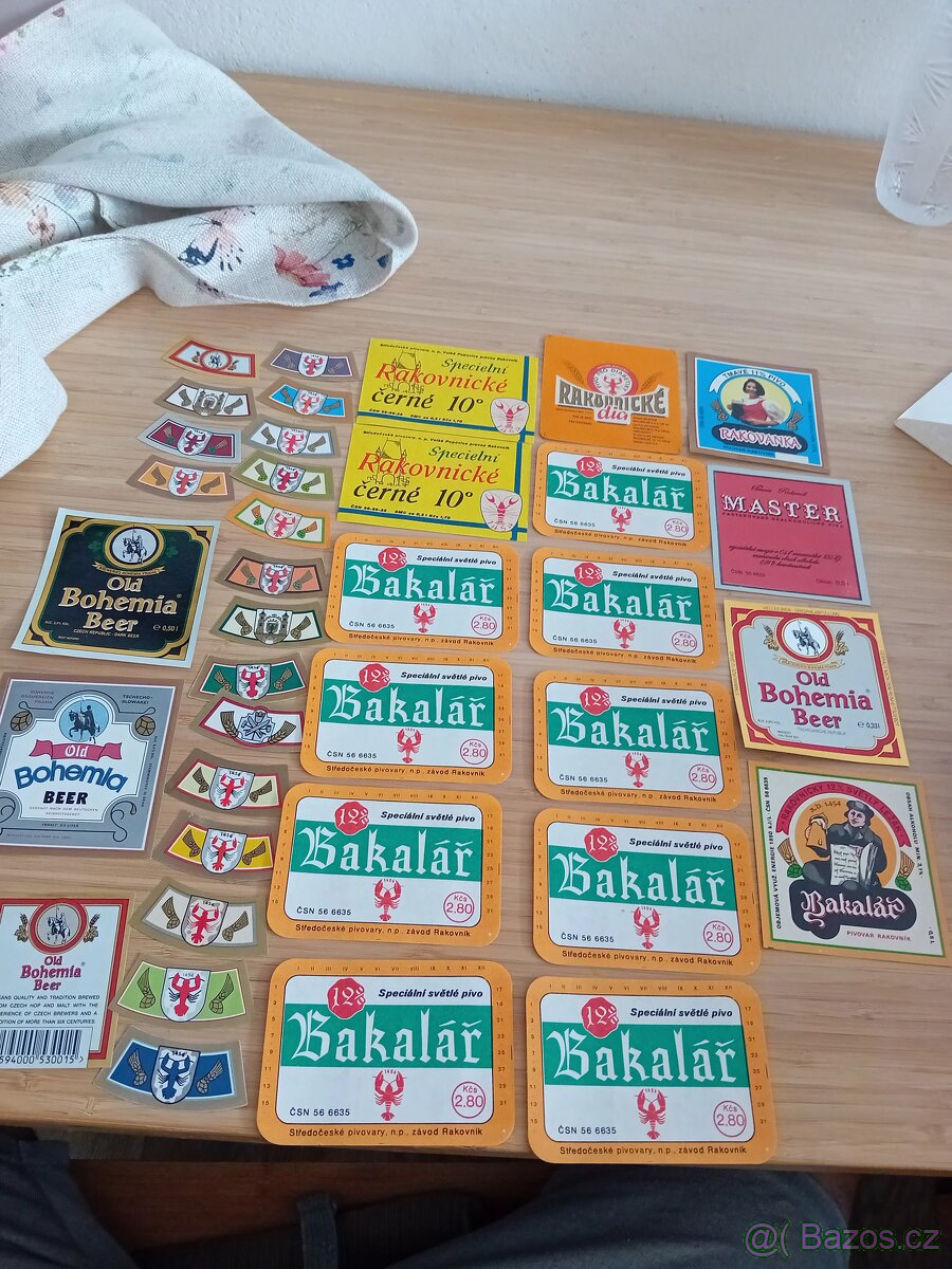 Pivní etikety RAKOVNIK