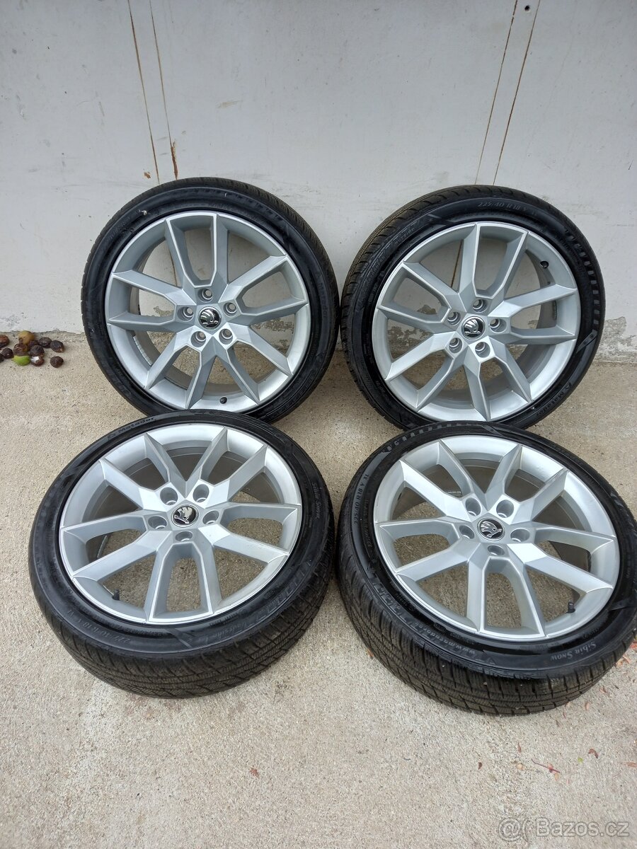Zimni Originál alu kola skoda octavia rs lll