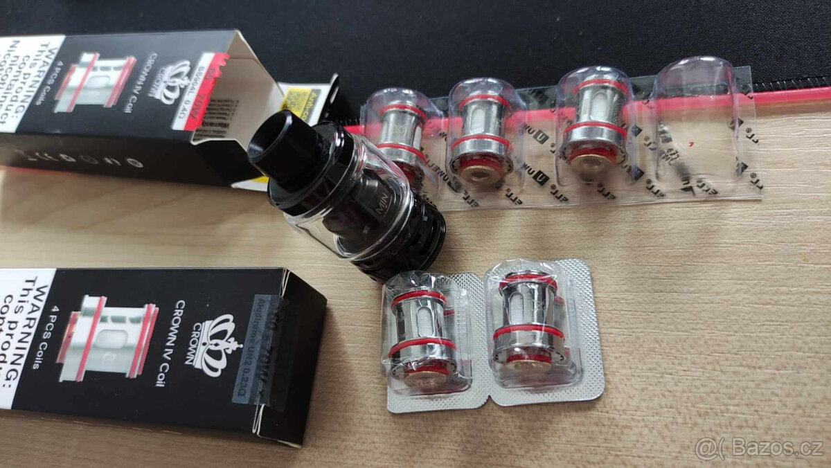 Uwell Crown 4 Clearomizer 6ml Black