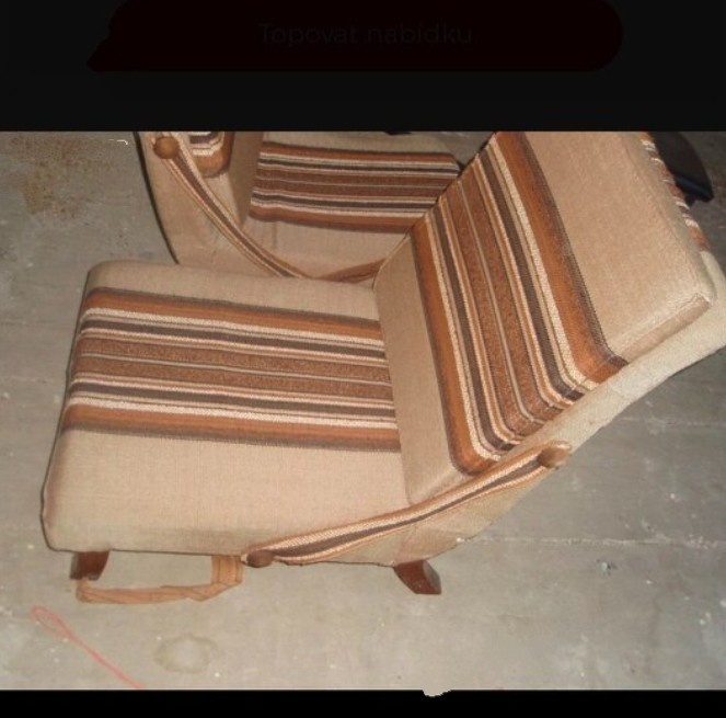 křesla Brusel styl Daruji