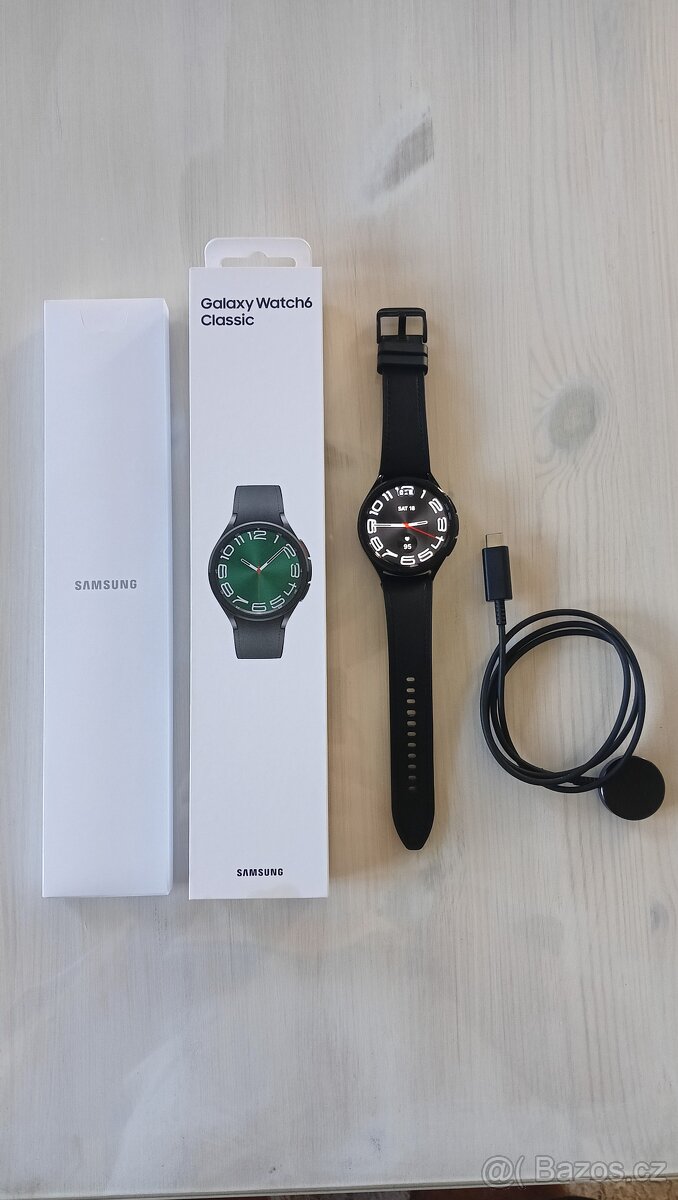 Samsung Galaxy Watch 6 Classic 47mm černé