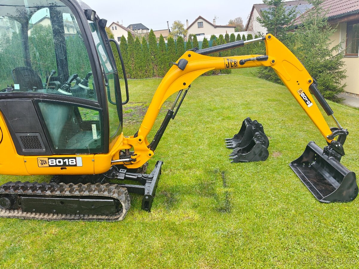 JCB 8018 R.V.2009 4xlžíce