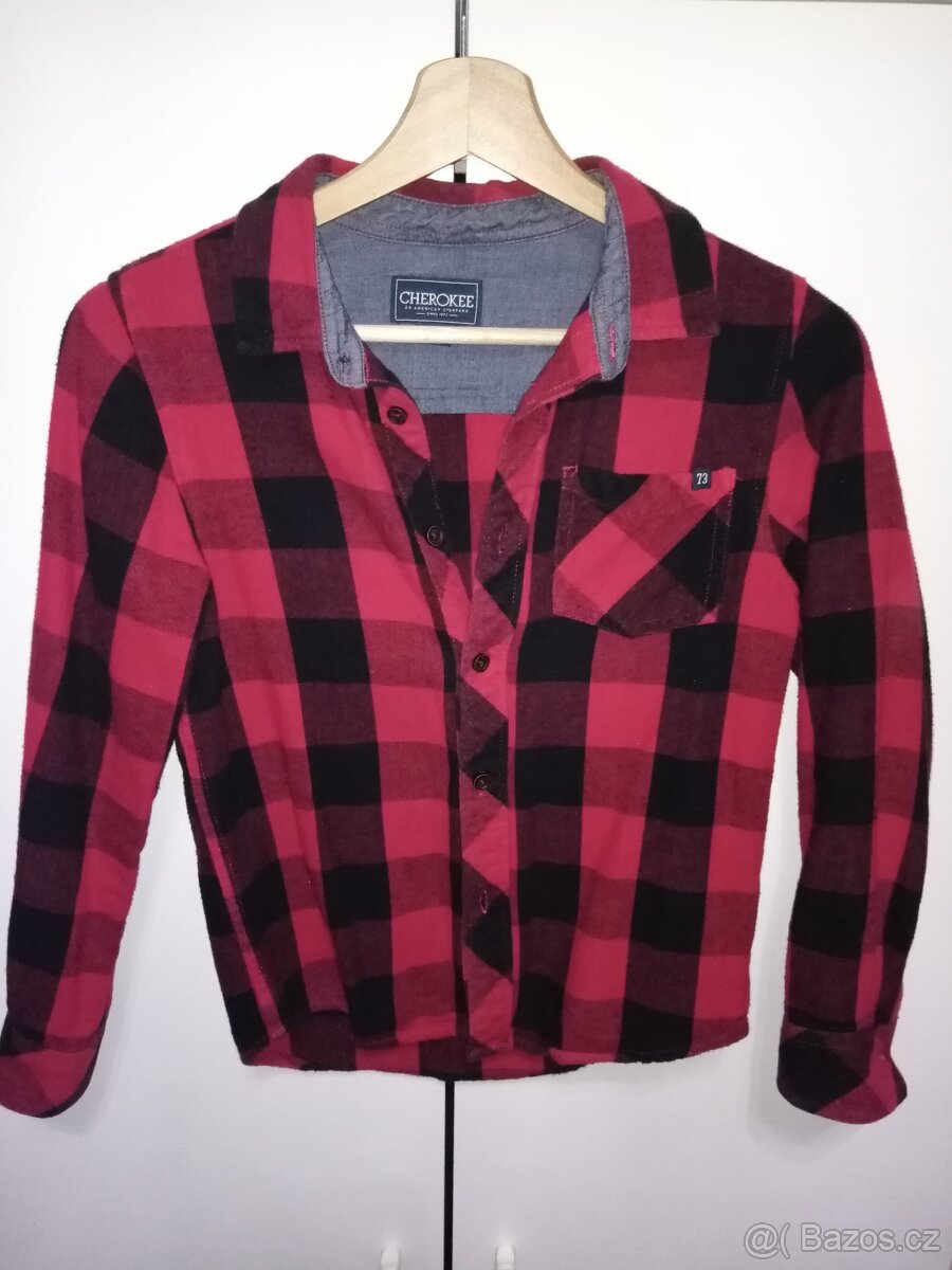 CHLAPECKÁ KOŠILE 128/134 CHEROKEE