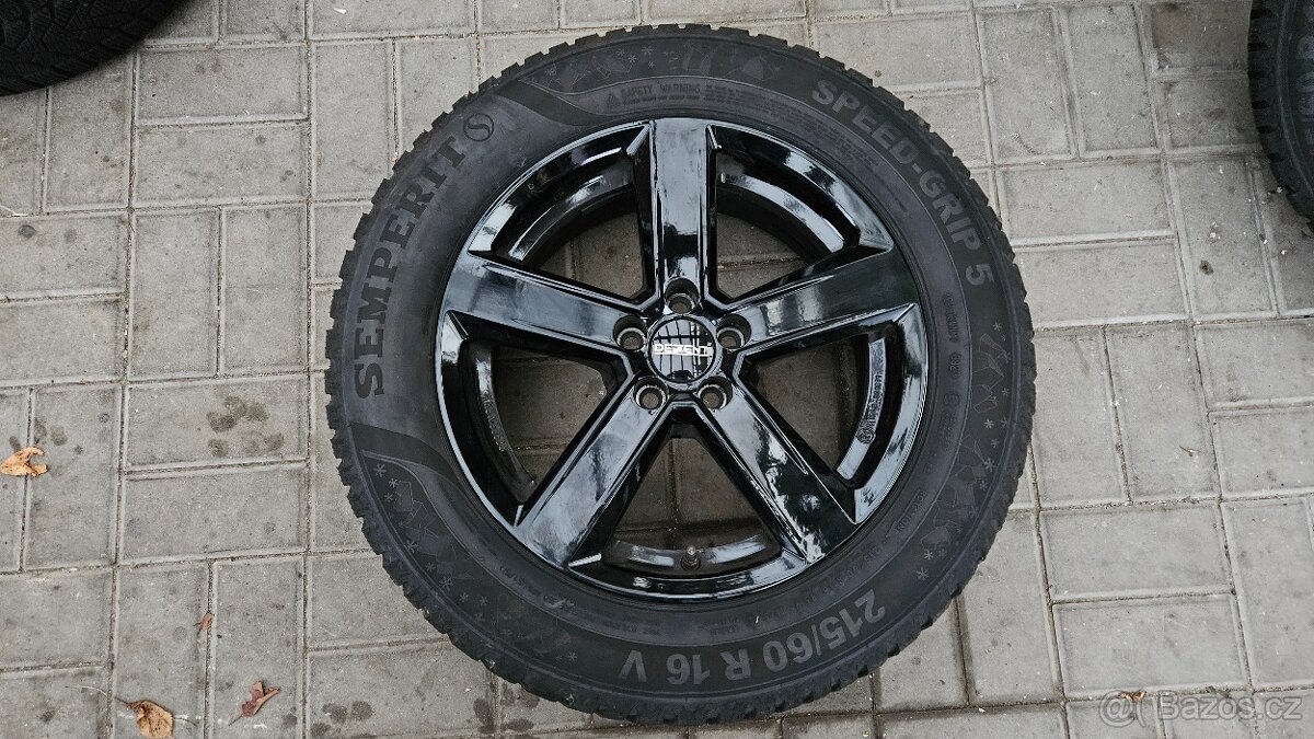 Zimní Sada Alu 5x98 215/60 R16 Dezent