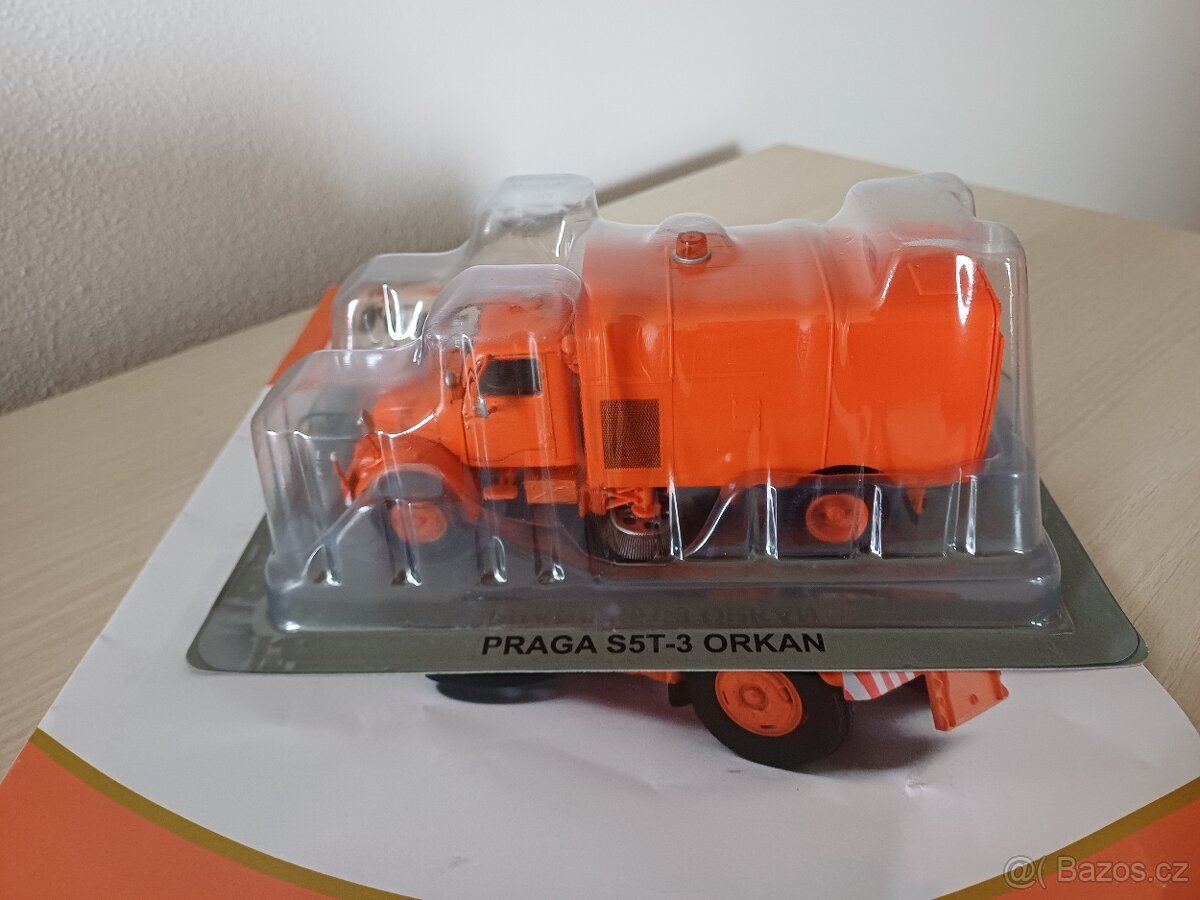 PRAGA S5T-3 ORKAN Kultovní náklaďáky