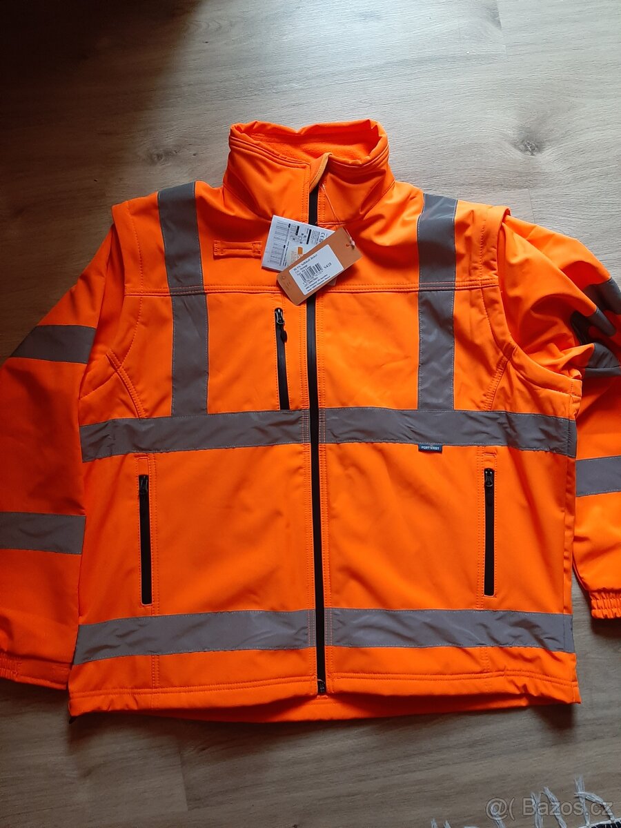 Reflexni softshellová bunda vel.S a L