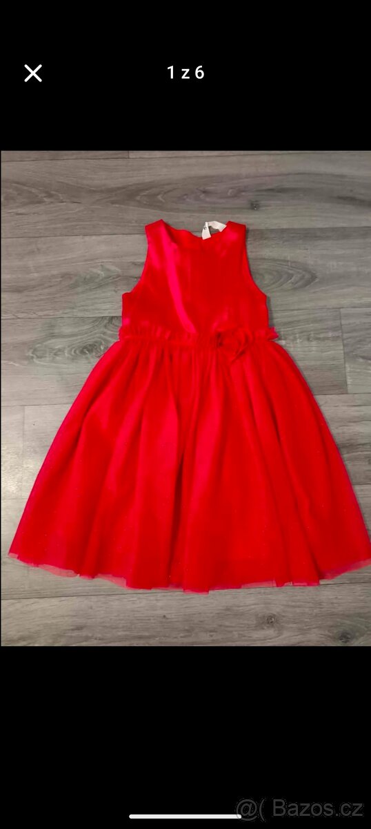 Dívčí společenské šaty