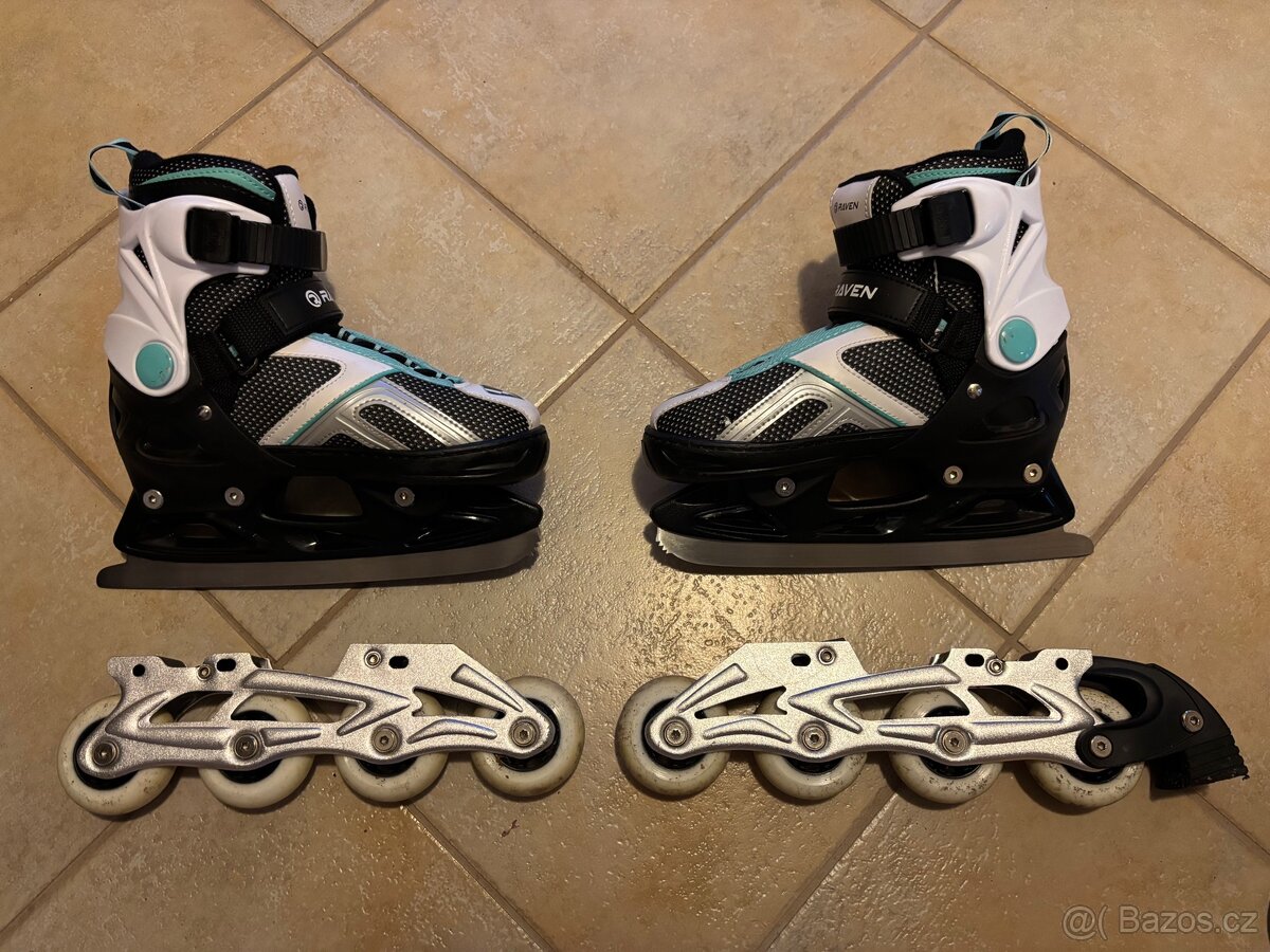 Dívčí brusle 2v1