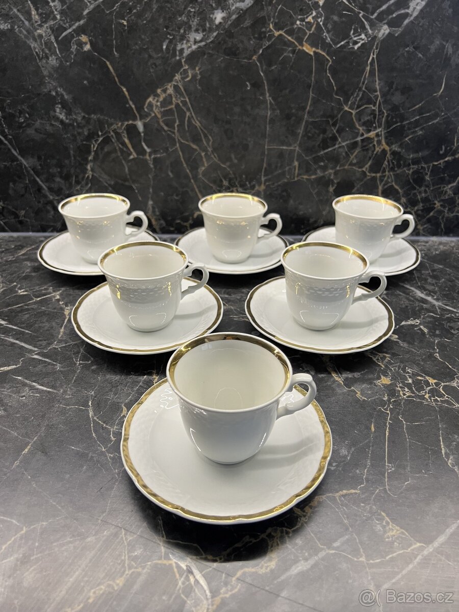Porcelán-Kávová souprava Thun