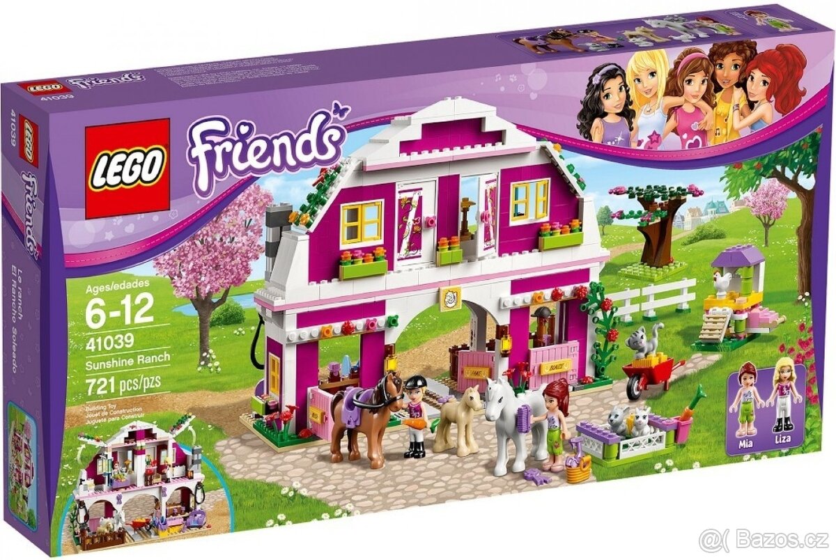 LEGO Friends 41039 Slunečný ranč