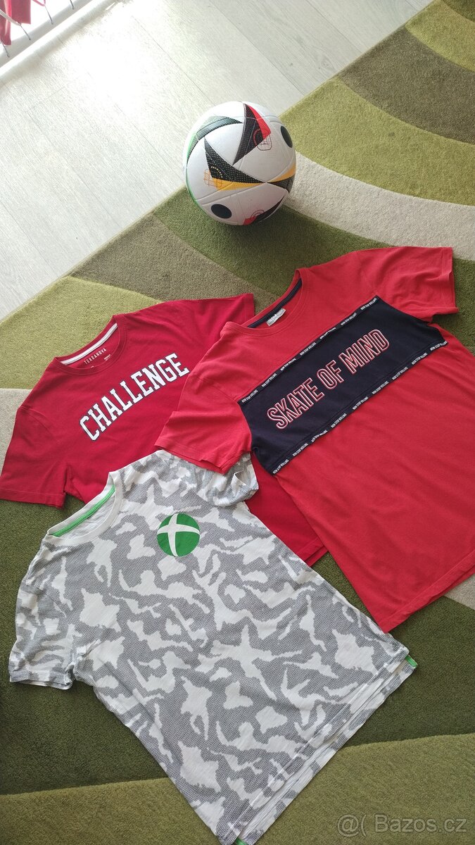 3x tričko Terranova, XBOX vel.158/164