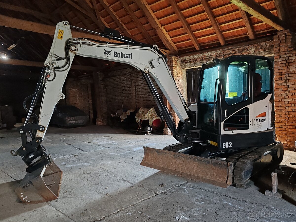 Bobcat E62 ( Doosan), 7 tun, r.v. 2019, 2.000 Mth, stav nové