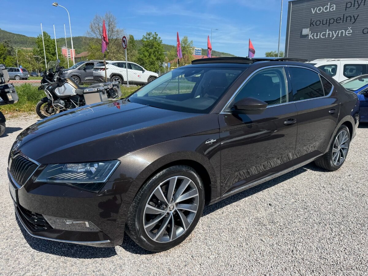 Škoda Superb 2.0 TDi 140kW L&K 4x4 DSG ČR 2x ALU