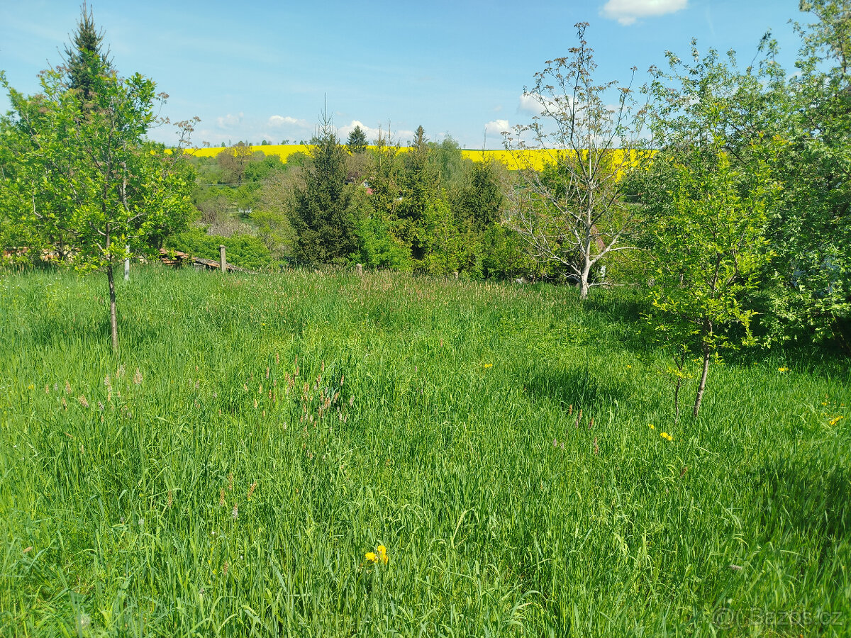 Prodej stavebního pozemku 842 m² Lubná u Kroměříže