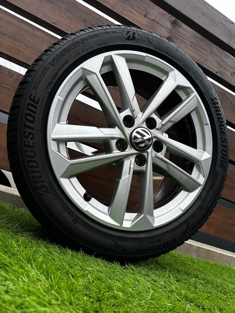 Alu kola 5x112 r17 s pneu (brid7)