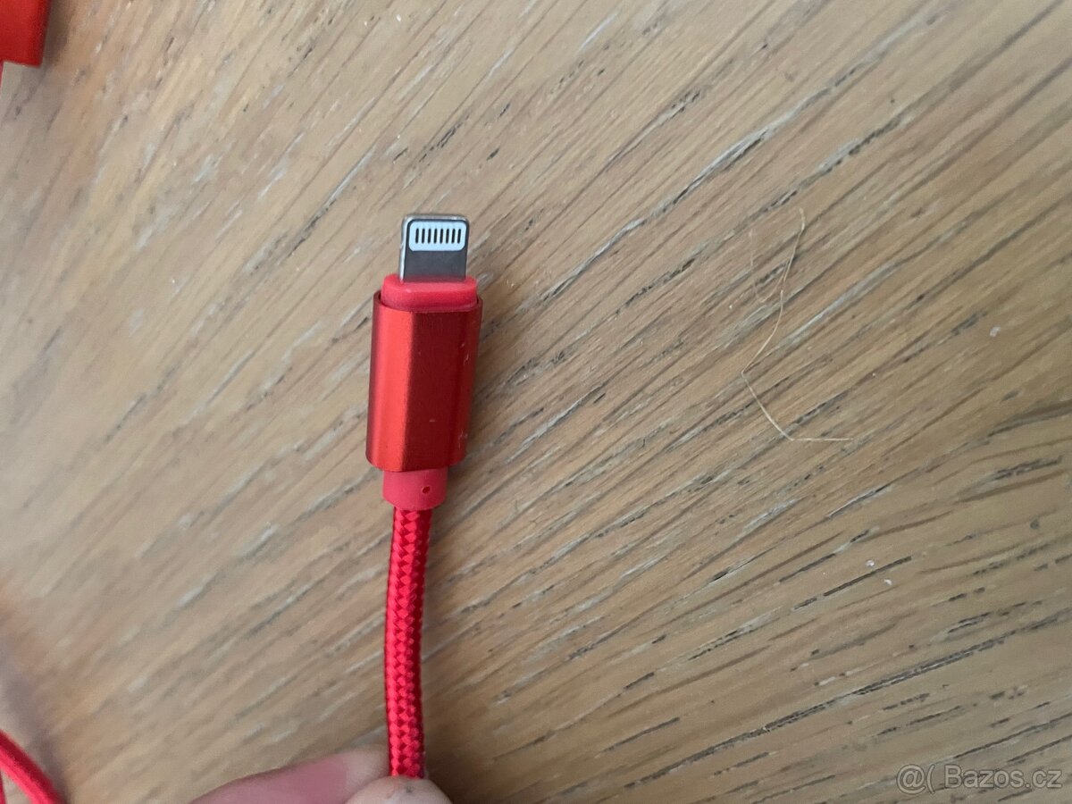 Nabíjecí kabel pro iPhone – 180 cm – různé barvy – 100 Kč