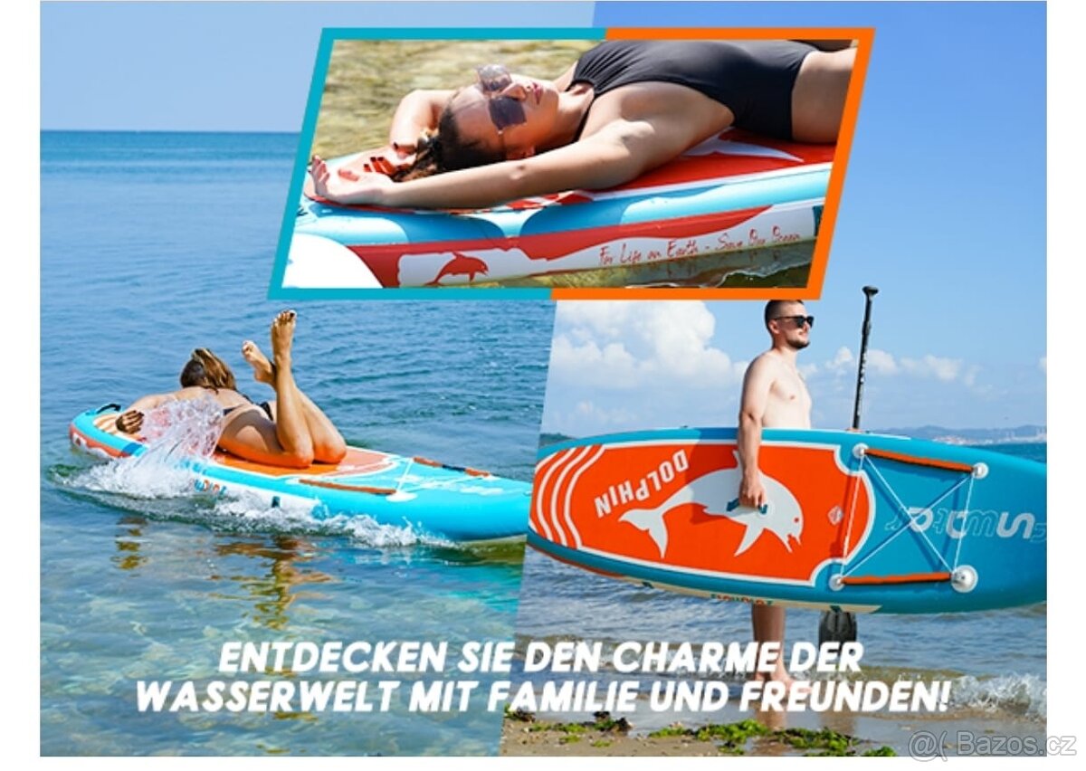 paddleboard FunWater DOLPHIN NEROZBALENÝ