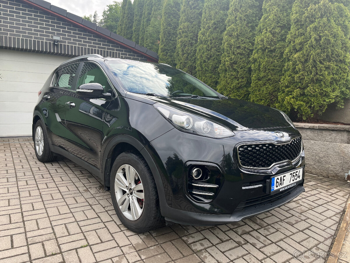 Kia Sportage, 1,7crdi-85kw, CZ, servis, TZ