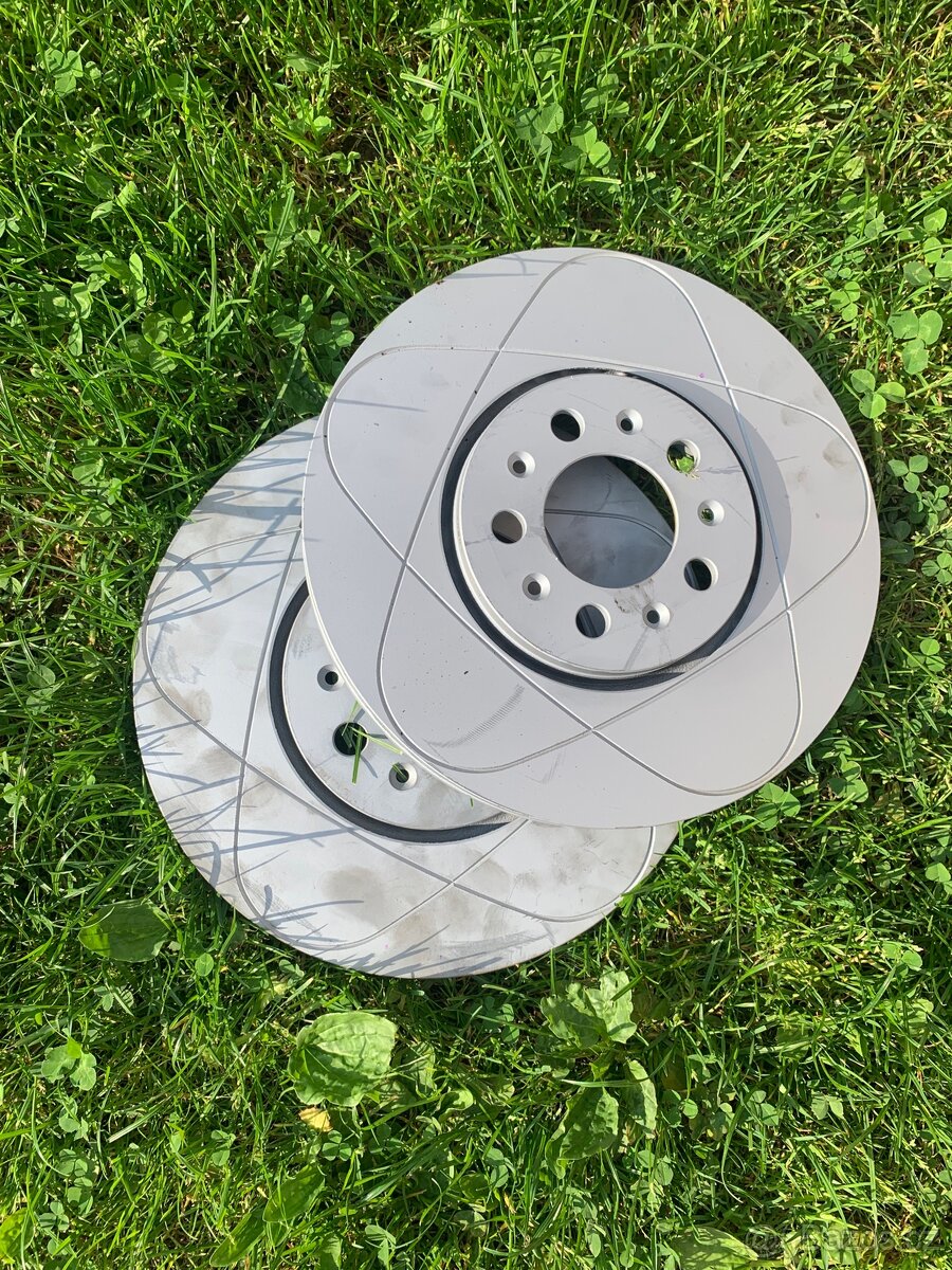 2x Přední brzdový kotouč 288x25mm Ate Power Disc