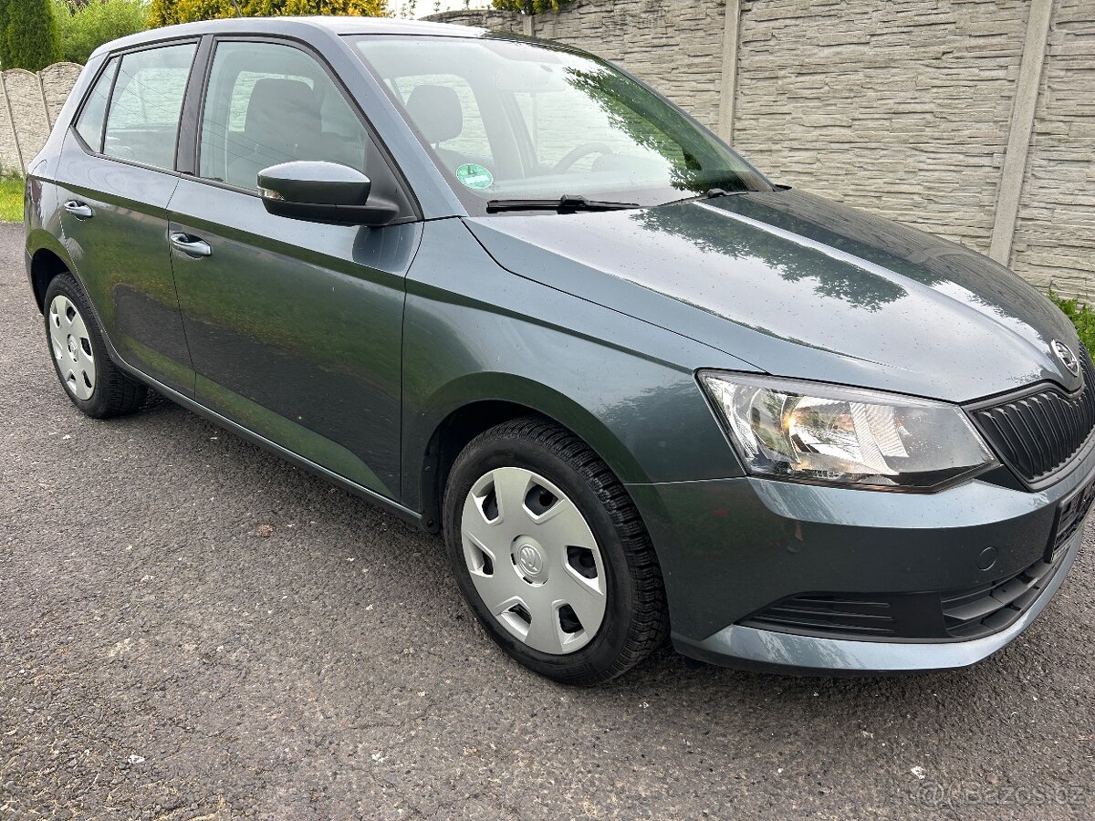 Skoda Fabia 3 , III , 1.0mpi 55kw,r.v.2016,klimatizace.naj.1