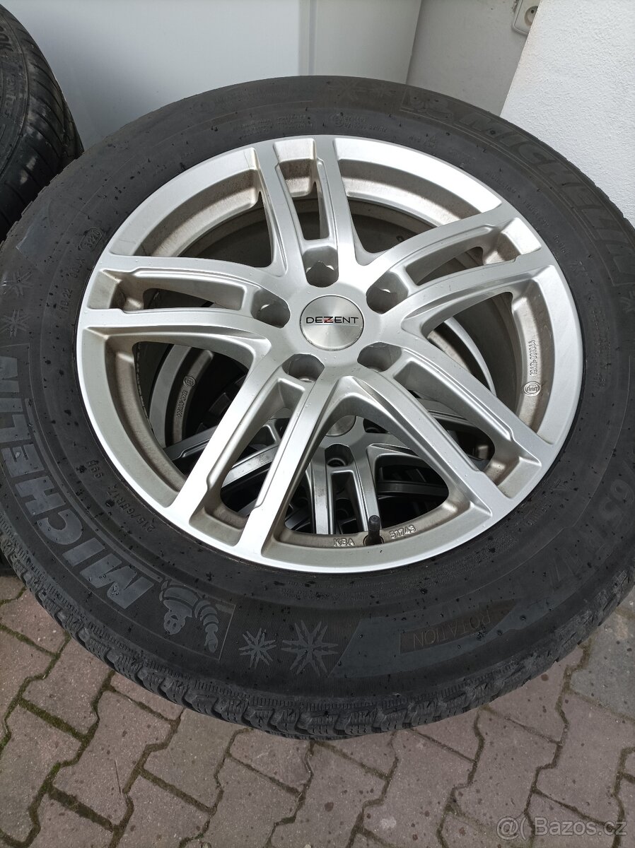 Alu kola Dezent 5x112 kodiaq tiguan vw audi